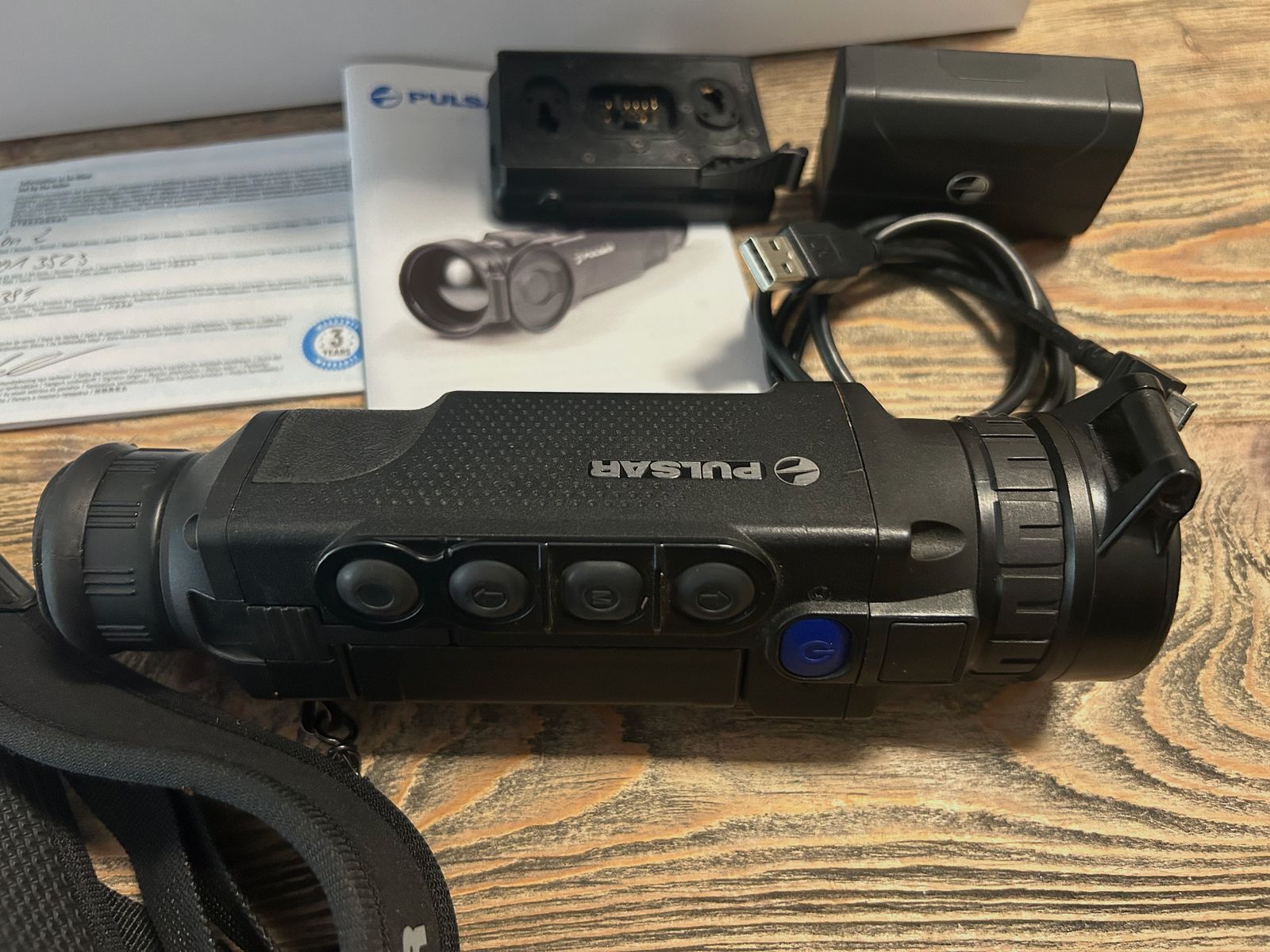 Appareil d'imagerie thermique Pulsar Helion 2 XQ38F en OVP avec 2 batteries etc.!