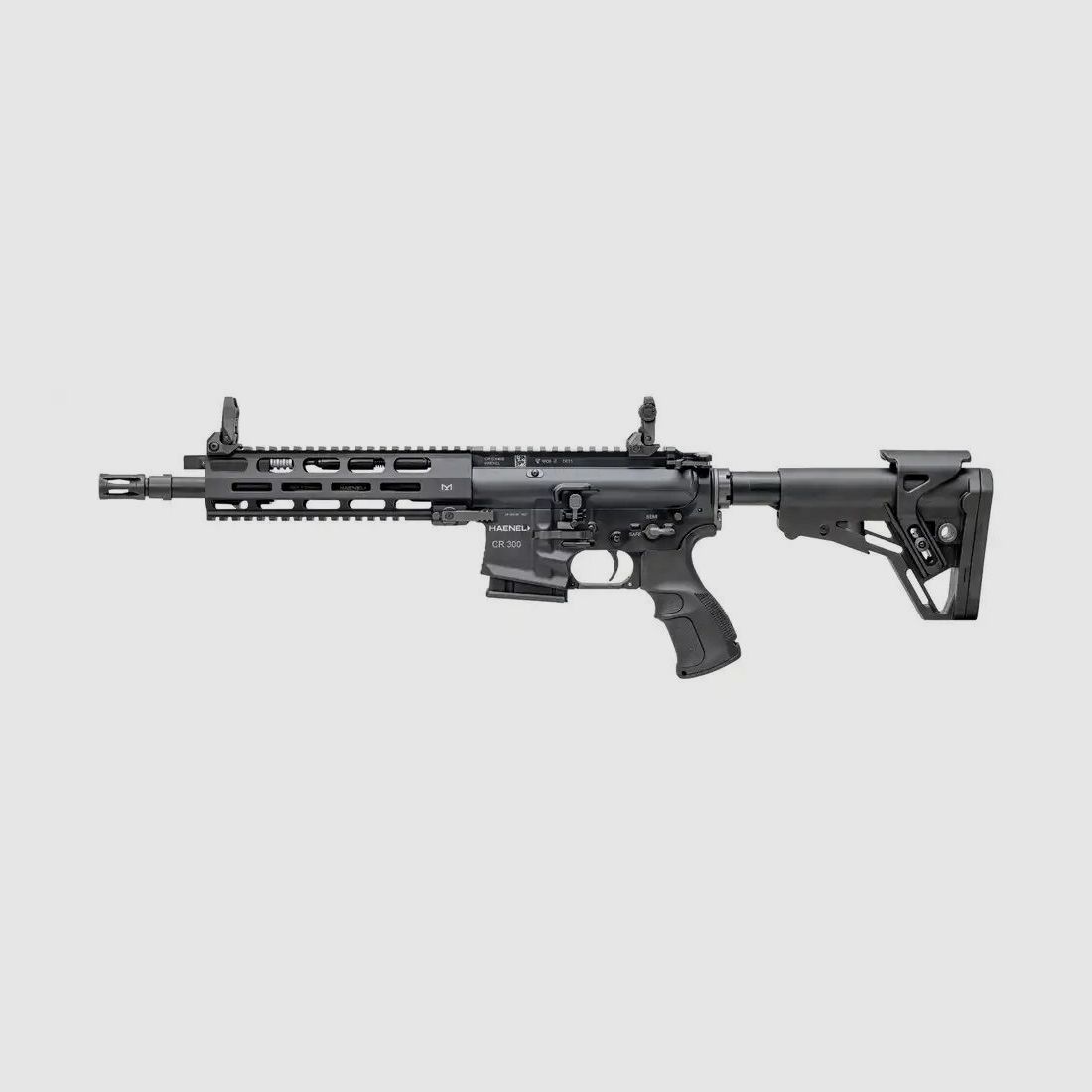 HAENEL CR300 10,5" / 267mm schwarz M-Lok Handschutz .300 AAC Blackout