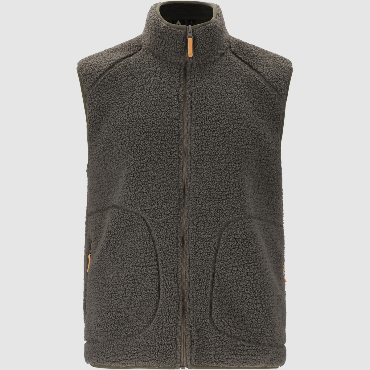 Whistler Pioneer Teddy Fleece Vest Men's Dark Green 5XL