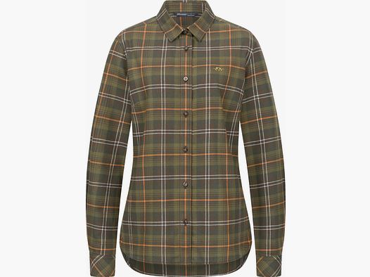 Blaser Juliana blouse maat 44 groen/bruin