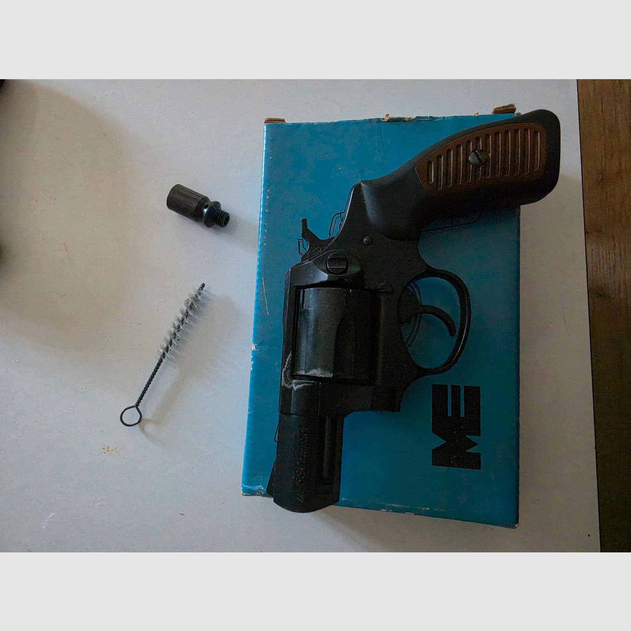 ME-38 Compact PTB 542 mit F kennzeichnung Schreckschussrevolver