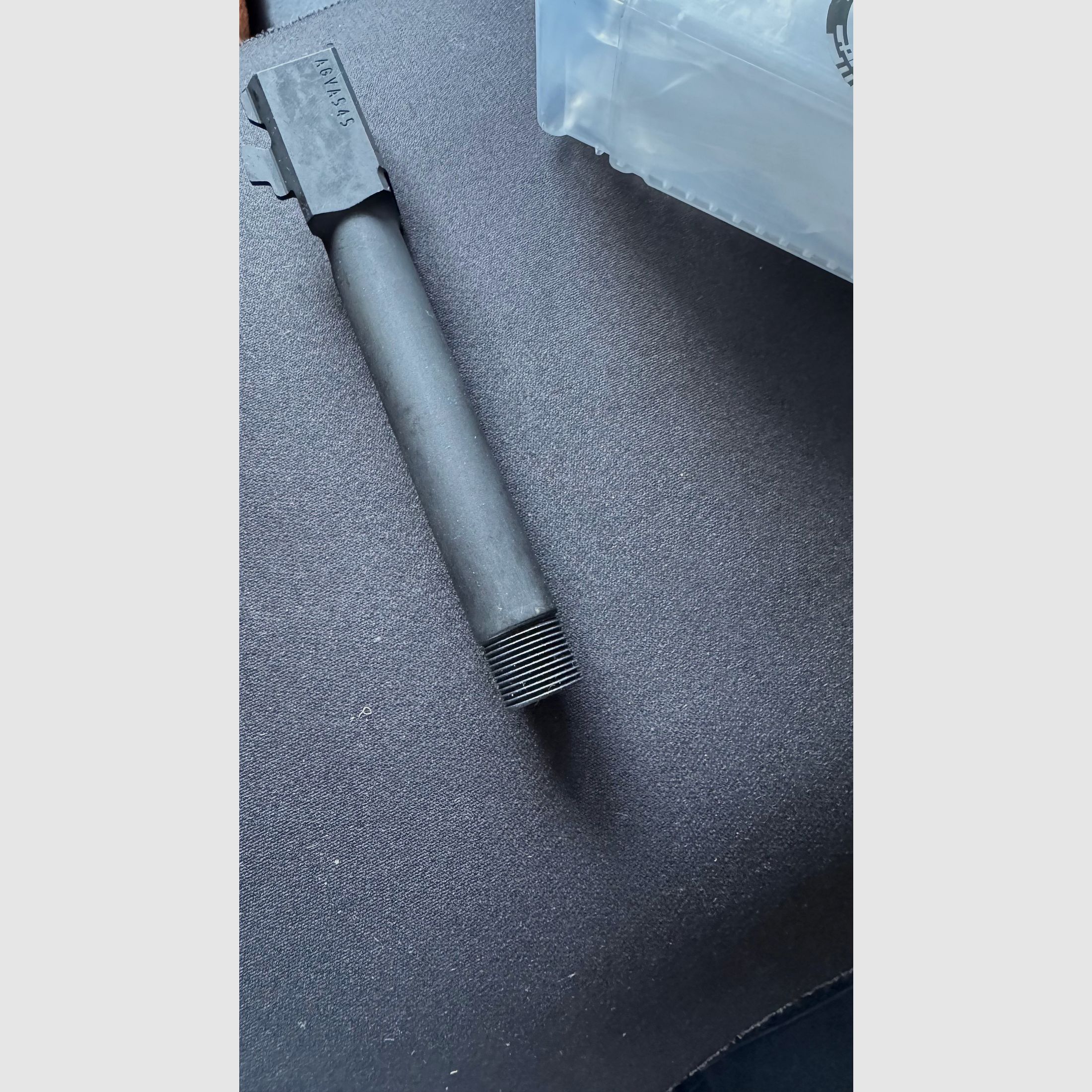 GUNDAY Steel Threaded Barrel für VFC/SRC Glock 17 Gen 5 14mm CCW Stahl Gewindelauf Linksgewinde