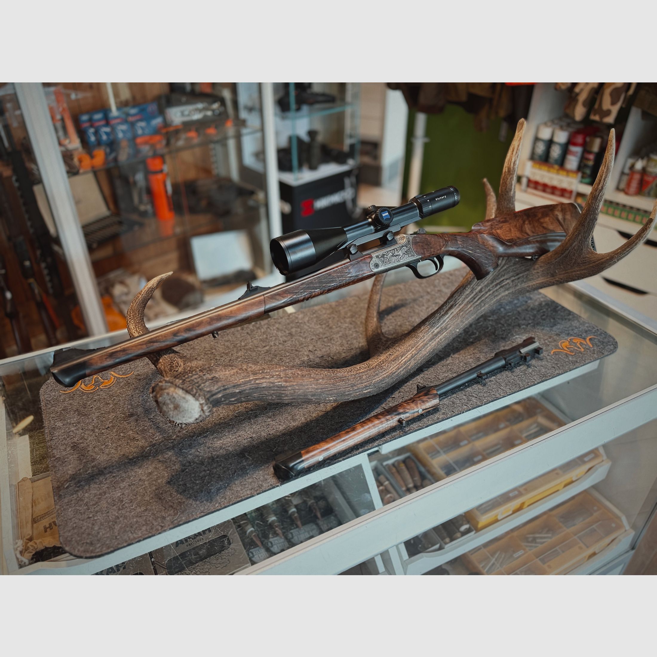 Blaser K95 Luxus Stutzen - Zeiss Varipoint 3-12X56