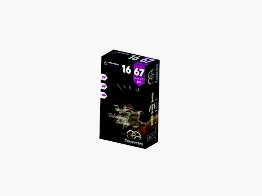 Packung mit 5 Patronen Sauvestre Kal. 12/70 ohne Blei