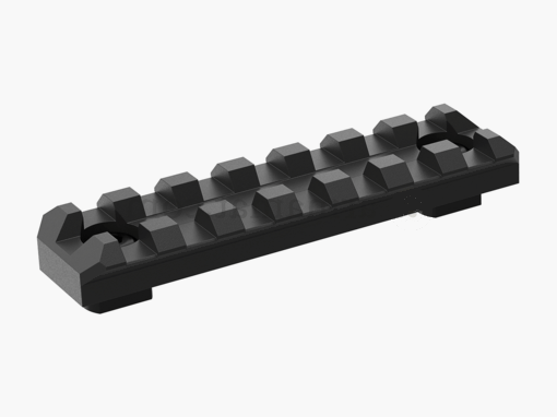 Carril Picatinny M-Lok de aluminio de 5 ranuras