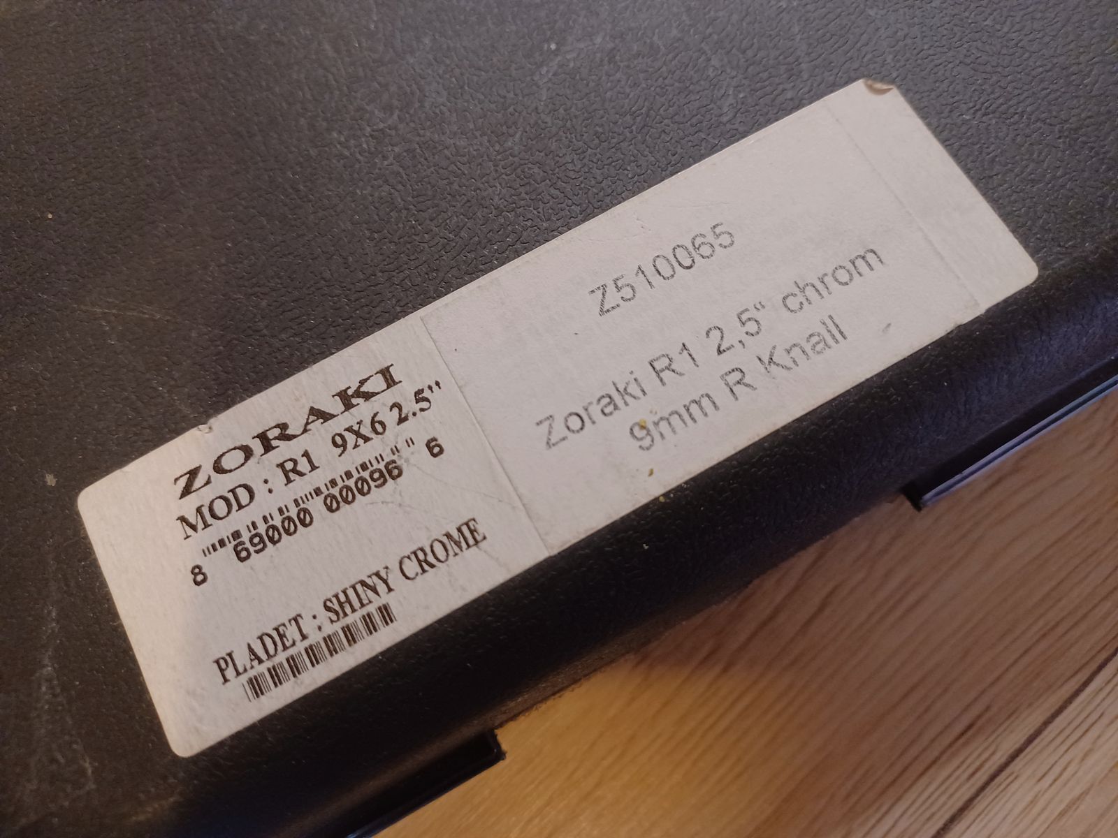 Zoraki R1 2.5" Chrome cal. 9mm R.KNALL