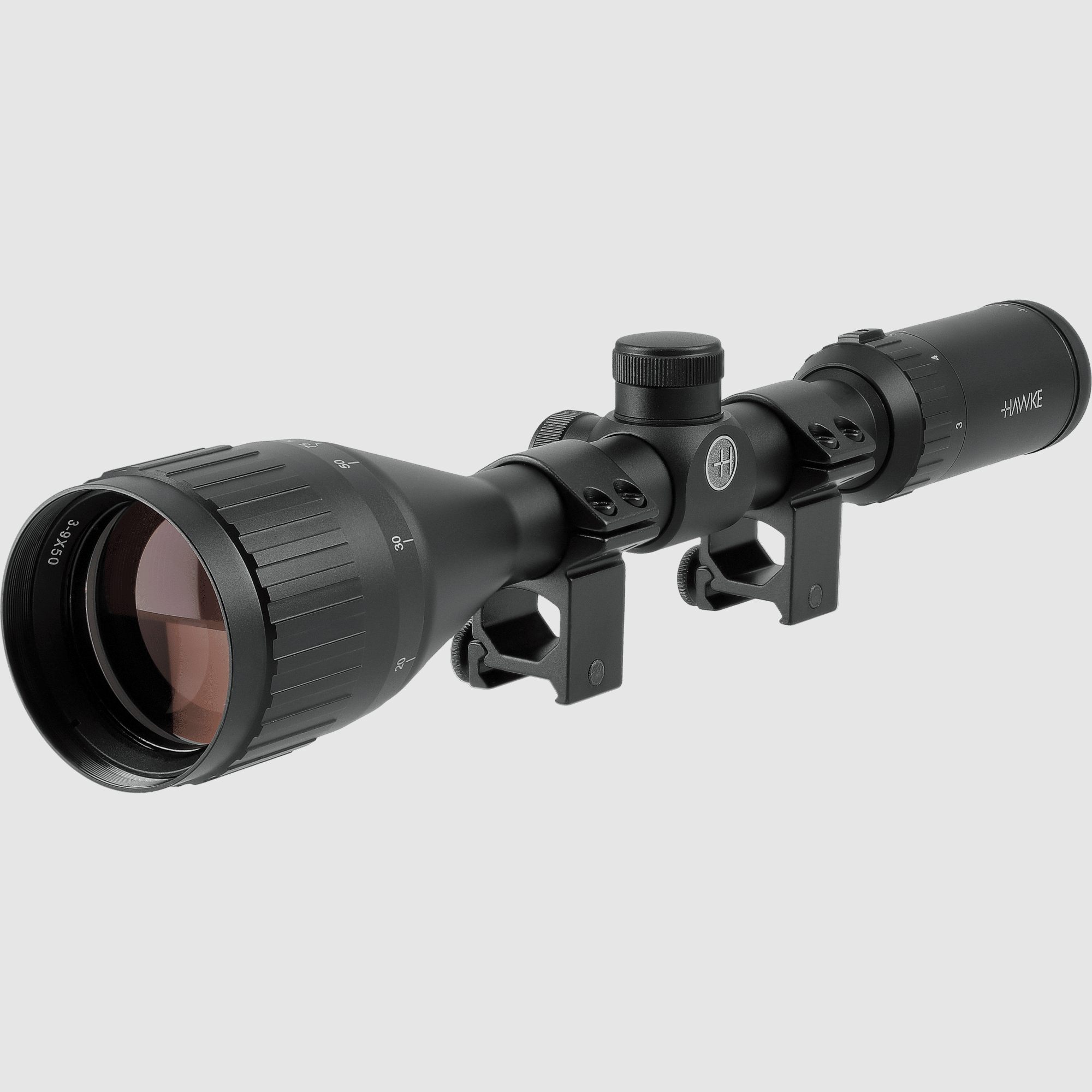 Hawke Fast Mount 3-9x50 AO (Mil Dot) - 1/4 MOA