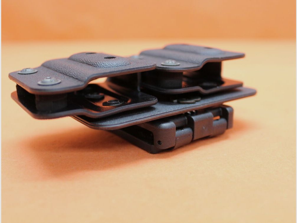 Höppner & Schumann Höppner&Schumann Double Magazine Holder Speedmag 3.2 M3 Multilock (3.2M3double) Kydex Single Stack