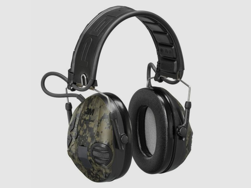 PELTOR Gehörschutz SportTac Shooting/Hunting CAMO 26 dB - aktiv und flach