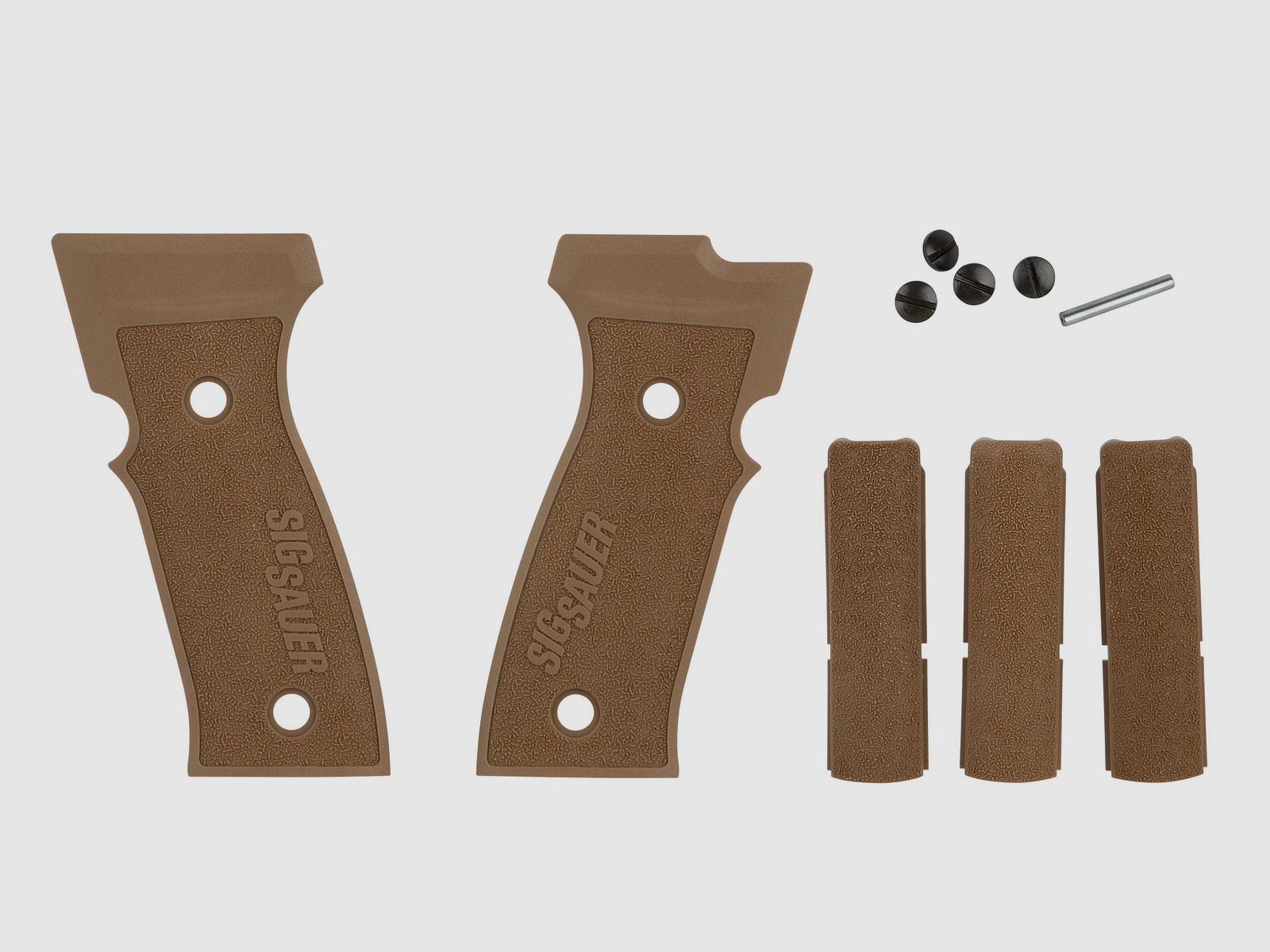 SIG SAUER P320 AXG Griffschale & Griffrücken Set Coyote Tan