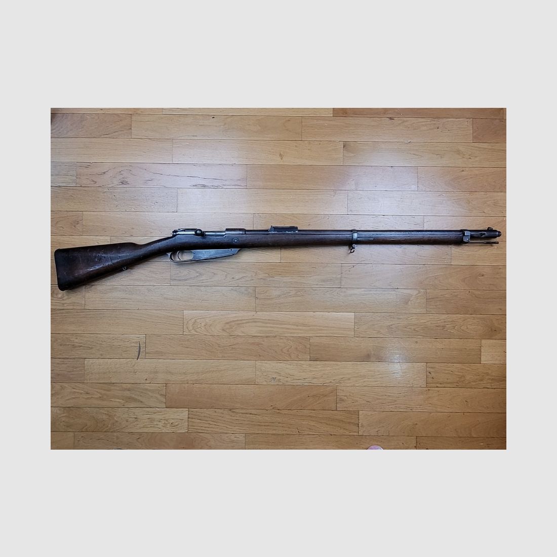 Sulfureczny i rzadki karabin Gewehr 1888 „Kommission” – Arsenal w Gdańsku 1891 – eksportowany do Turcji w latach 1915-1918 – Oryginalny kaliber 8×57 I „S” – Dobra mechanika – Piękny luf – TBE, zdjęcie 2 z 29
