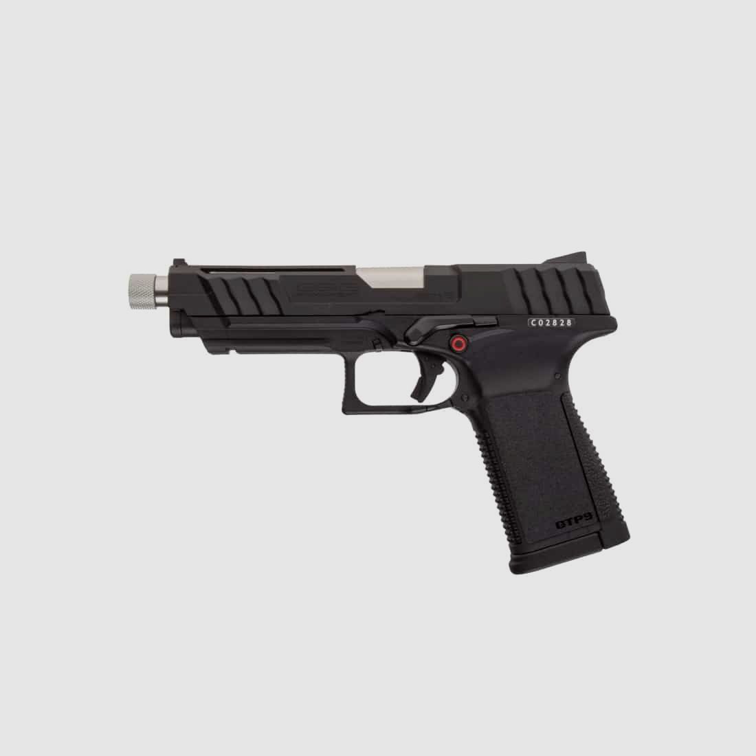 Pistola de airsoft G&G GTP 9 GBB (negra)