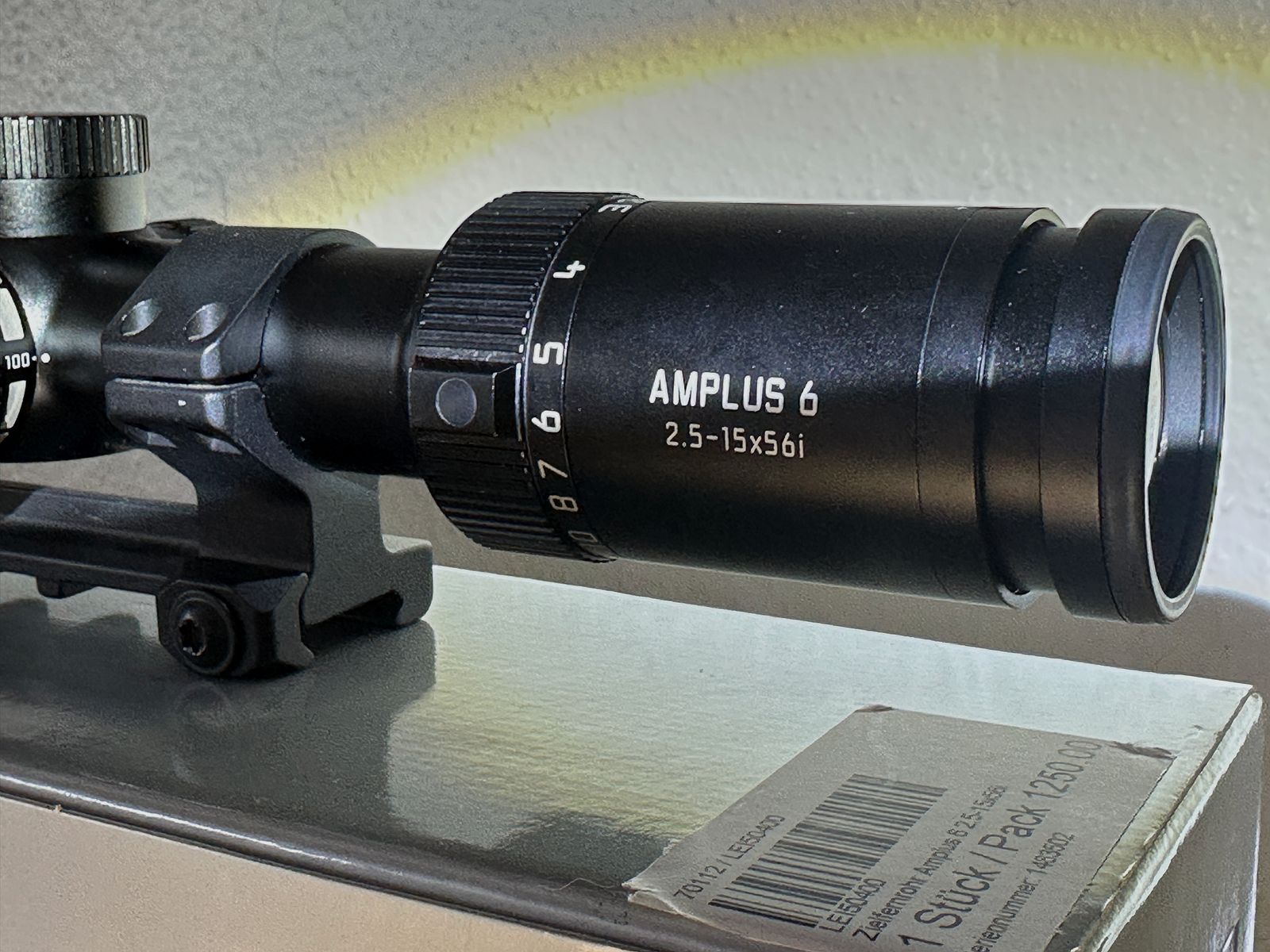 Leica Amplus 6 2.5-15x56i incl. ERATAC block mount