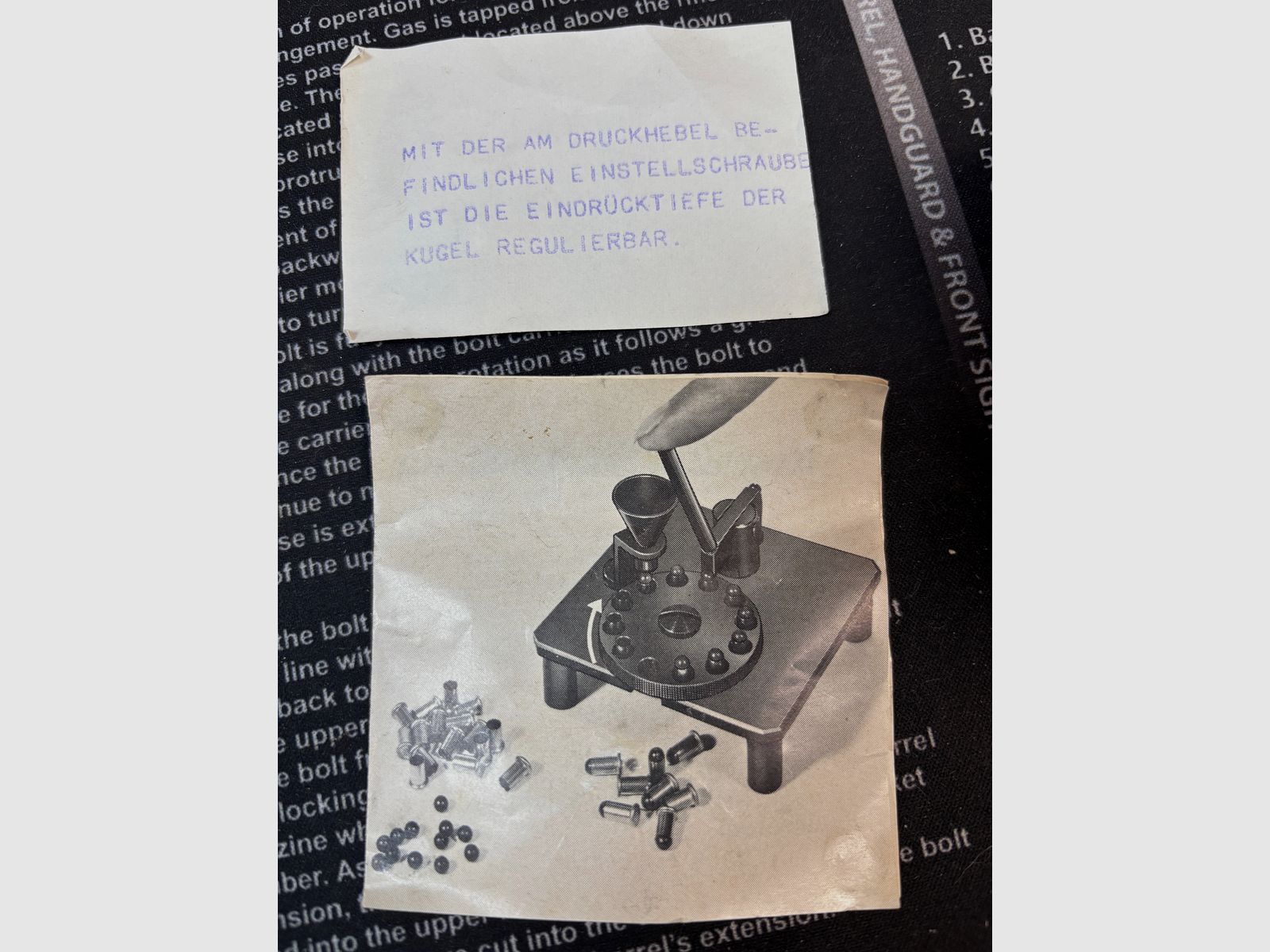 Rarität ! 4mm Lang Zimmerstutzen Kugelsetzgerät Neuwertig in OVP Sammler !!