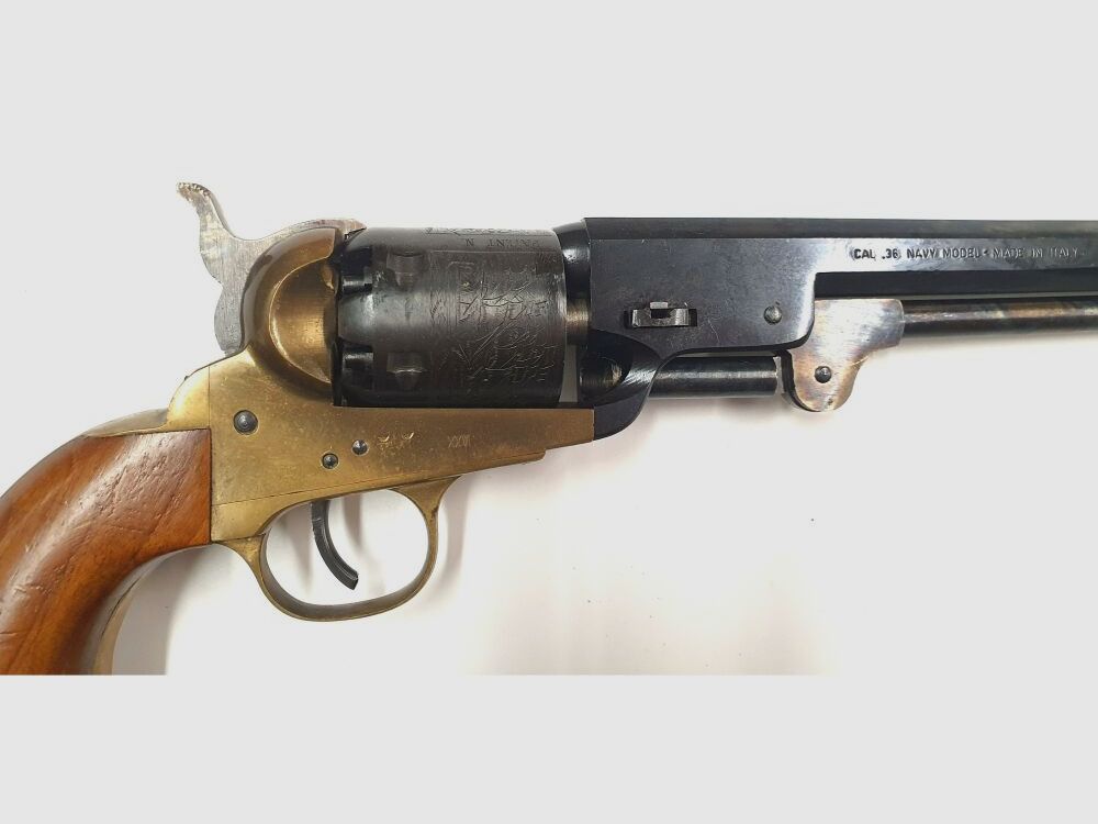Unknown percussion revolver 1851 Navy Model