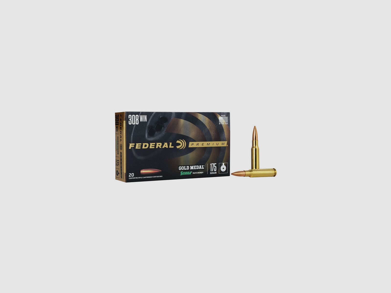 FEDERAL Gold Medal Sierra MatchKing – 308 Win. – 175 grains