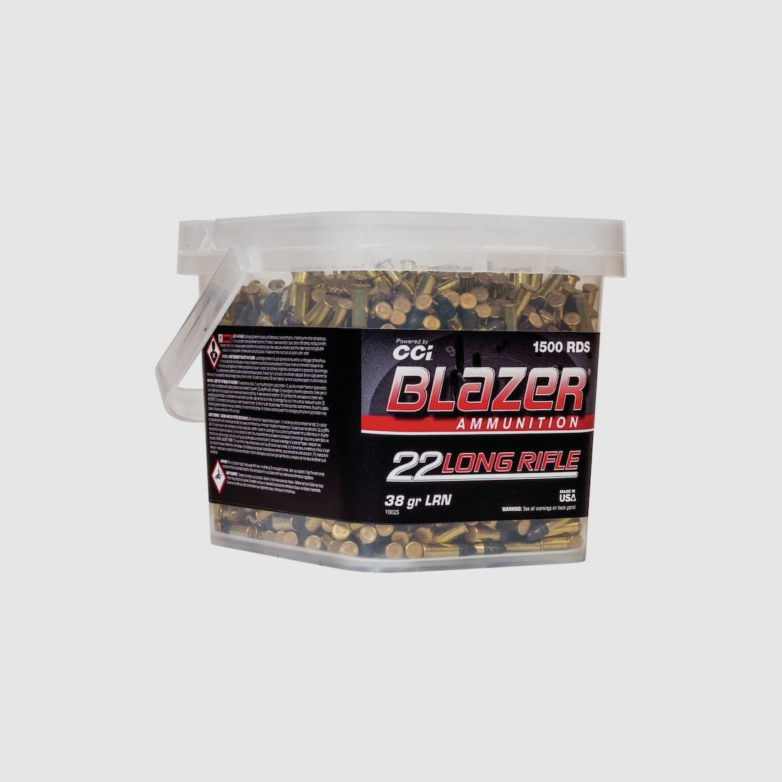 CCI Blazer .22 LR 38GR LRN 1500 cartridges