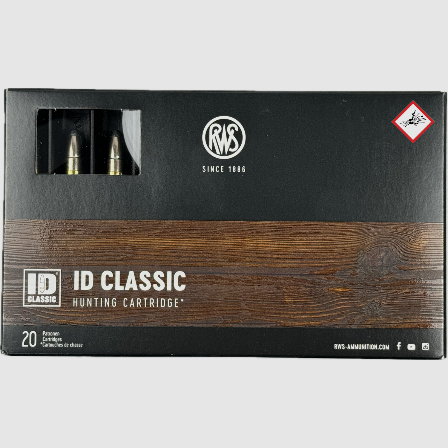 RWS Nabój myśliwski ID Classic kal. .30-06 150grs/9,7g