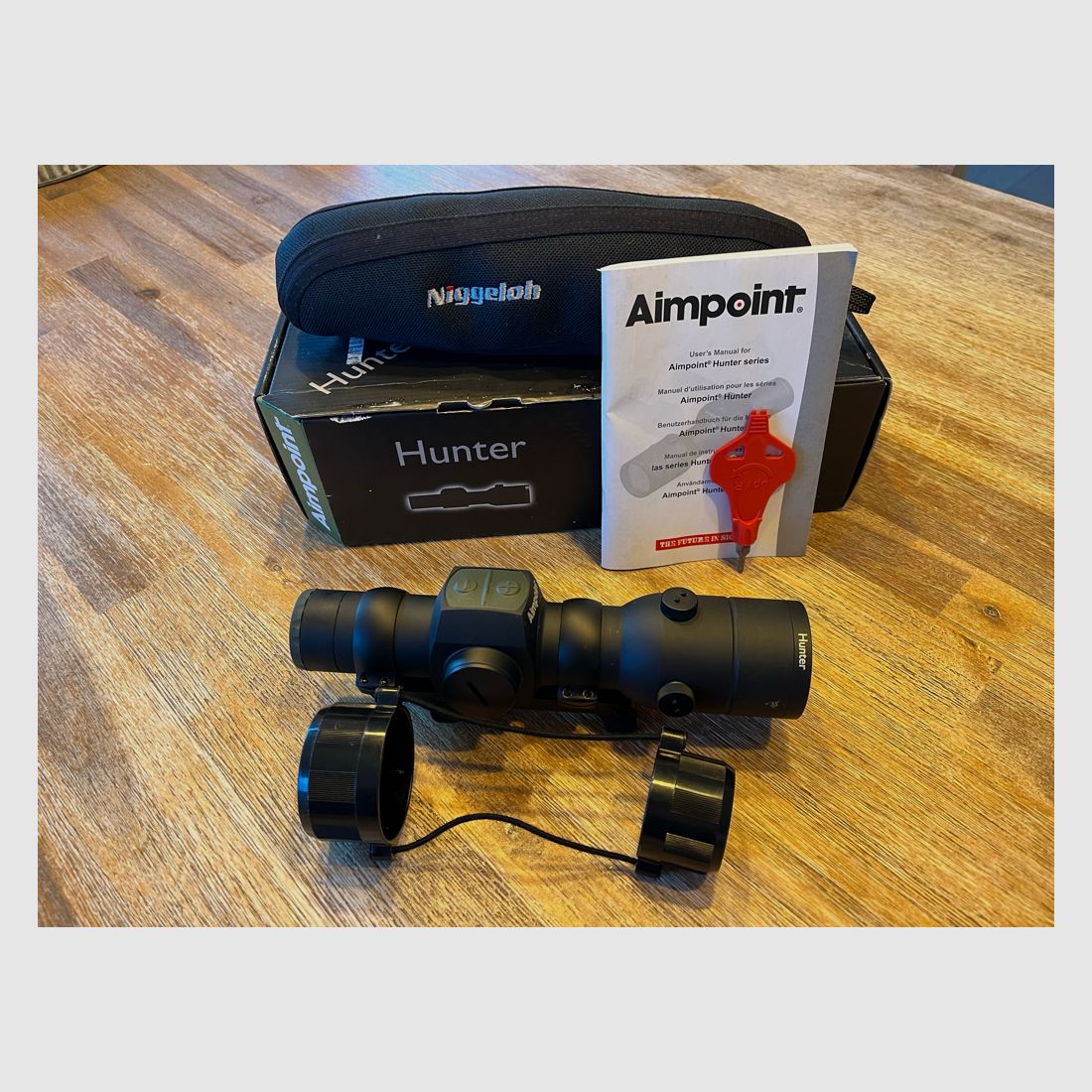 Aimpoint Hunter H34S with Blaser saddle mount