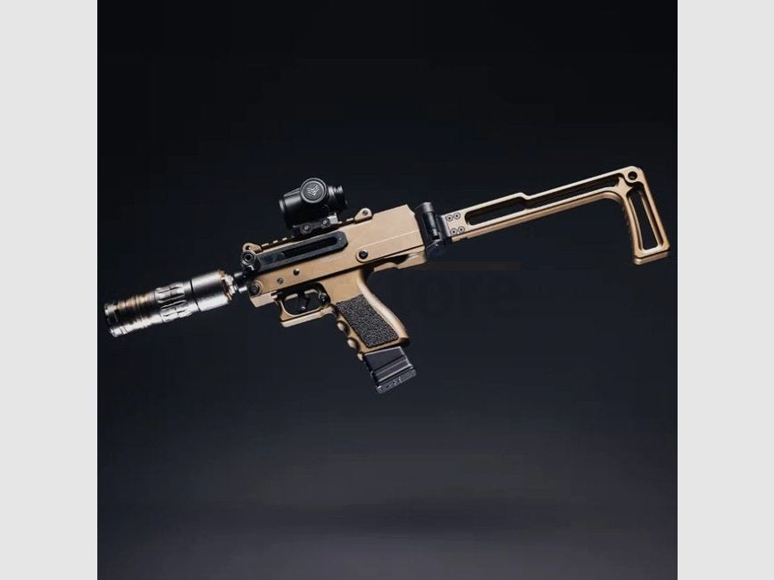 Swampfox Optics Raider 1x20 Red BRC Reticle Micro Prism - Black, Bild 13 von 16