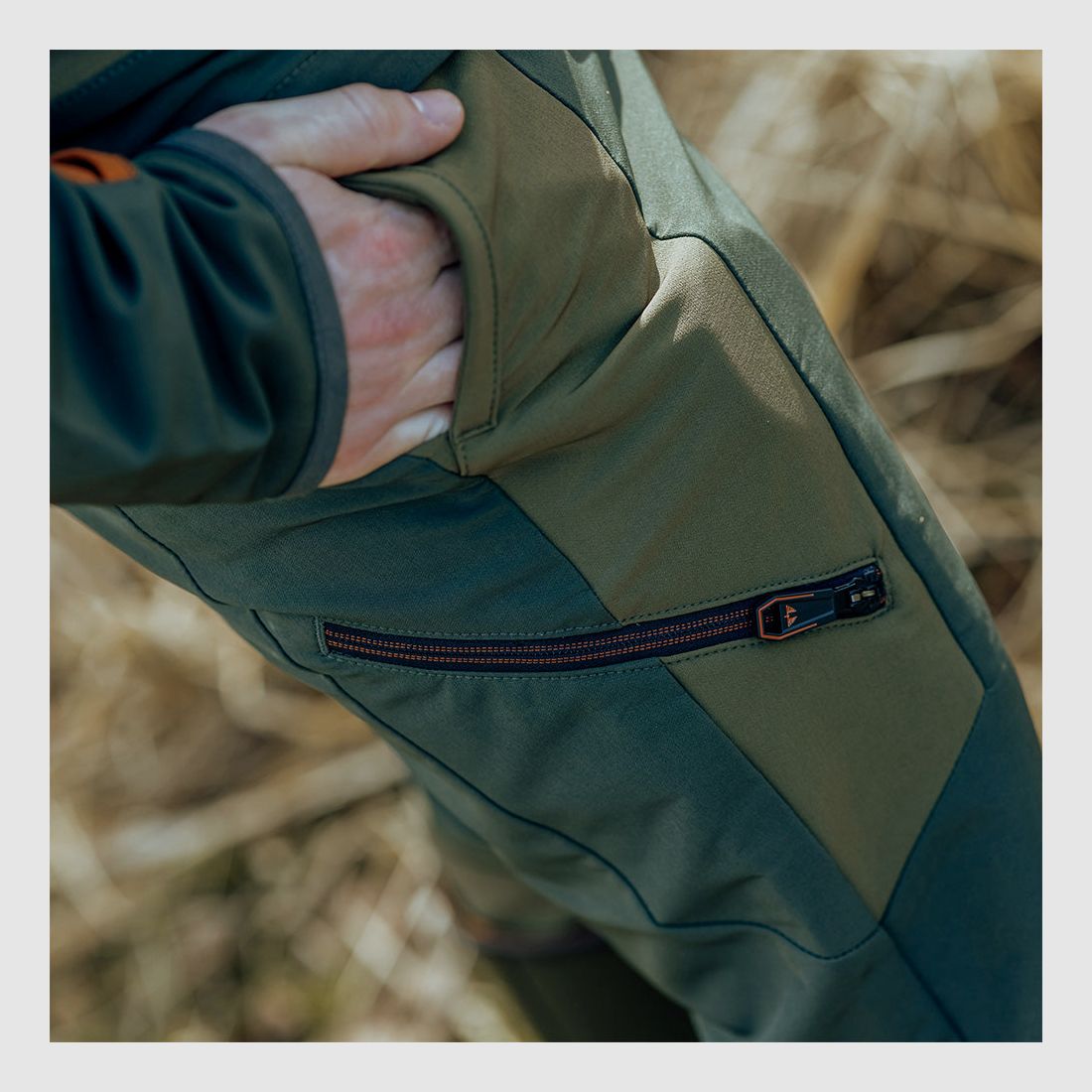 Swedteam Lynx Antibite Jagdhose für Herren Grün, Bild 4 von 5