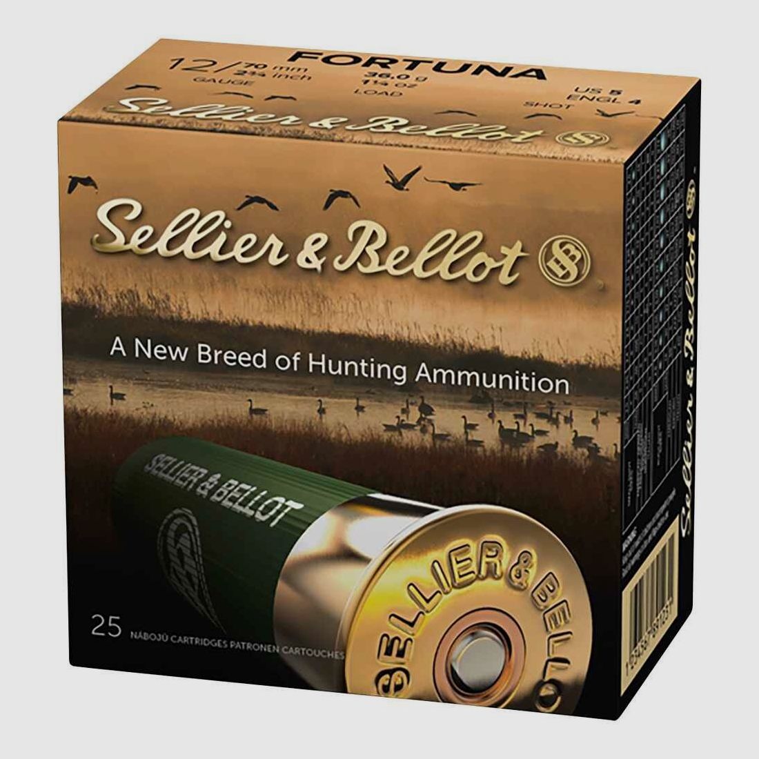 Sellier & Bellot 12/70 FORTUNA Plastic 3.25mm 36g