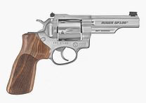RUGER REVOLVER GP100 MATCH CHAMPION .357 MAG 4.2"/10.67CM HARDWOOD GRIP/STAINLESS STEEL