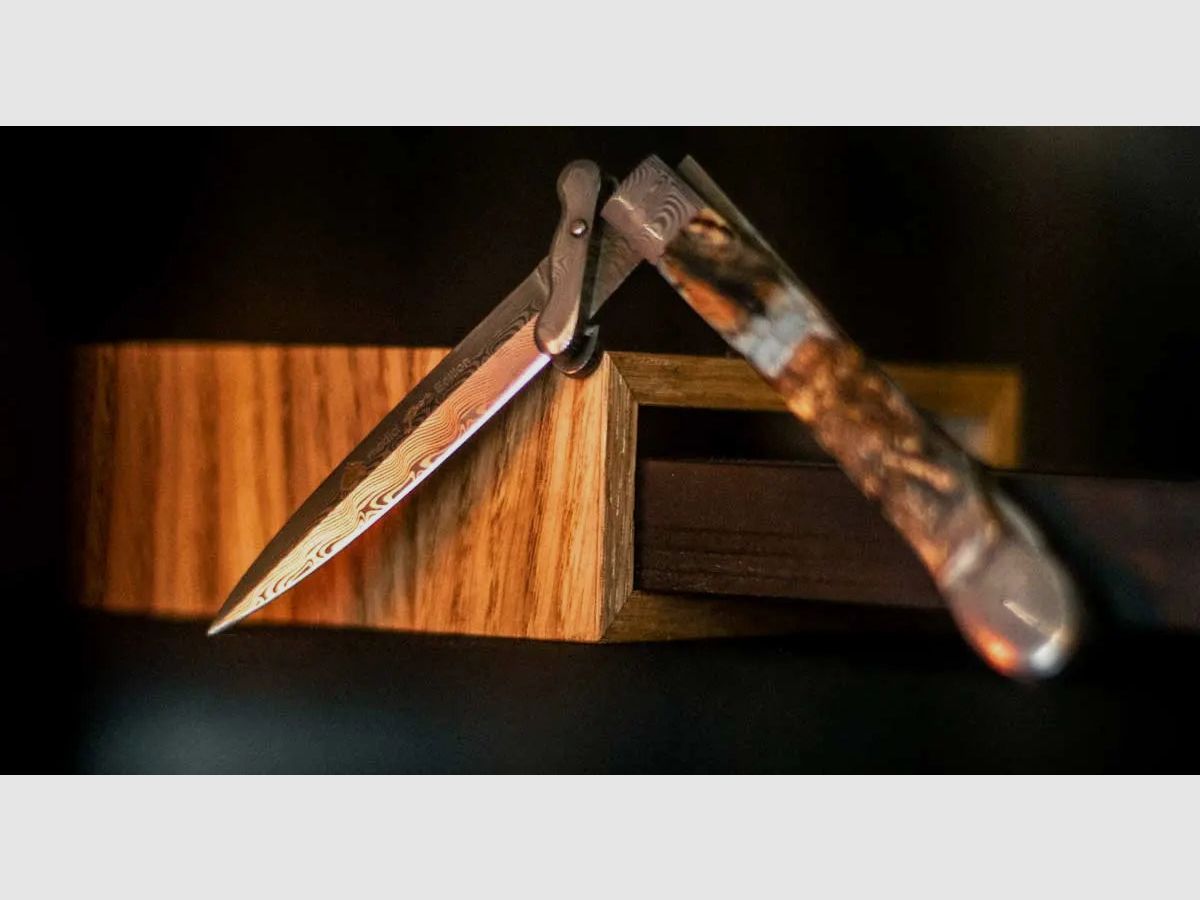 PUMA medici PM-edition, limitiert auf 50 Stück, Goldätzung, DAMASTEEL® DS93X™