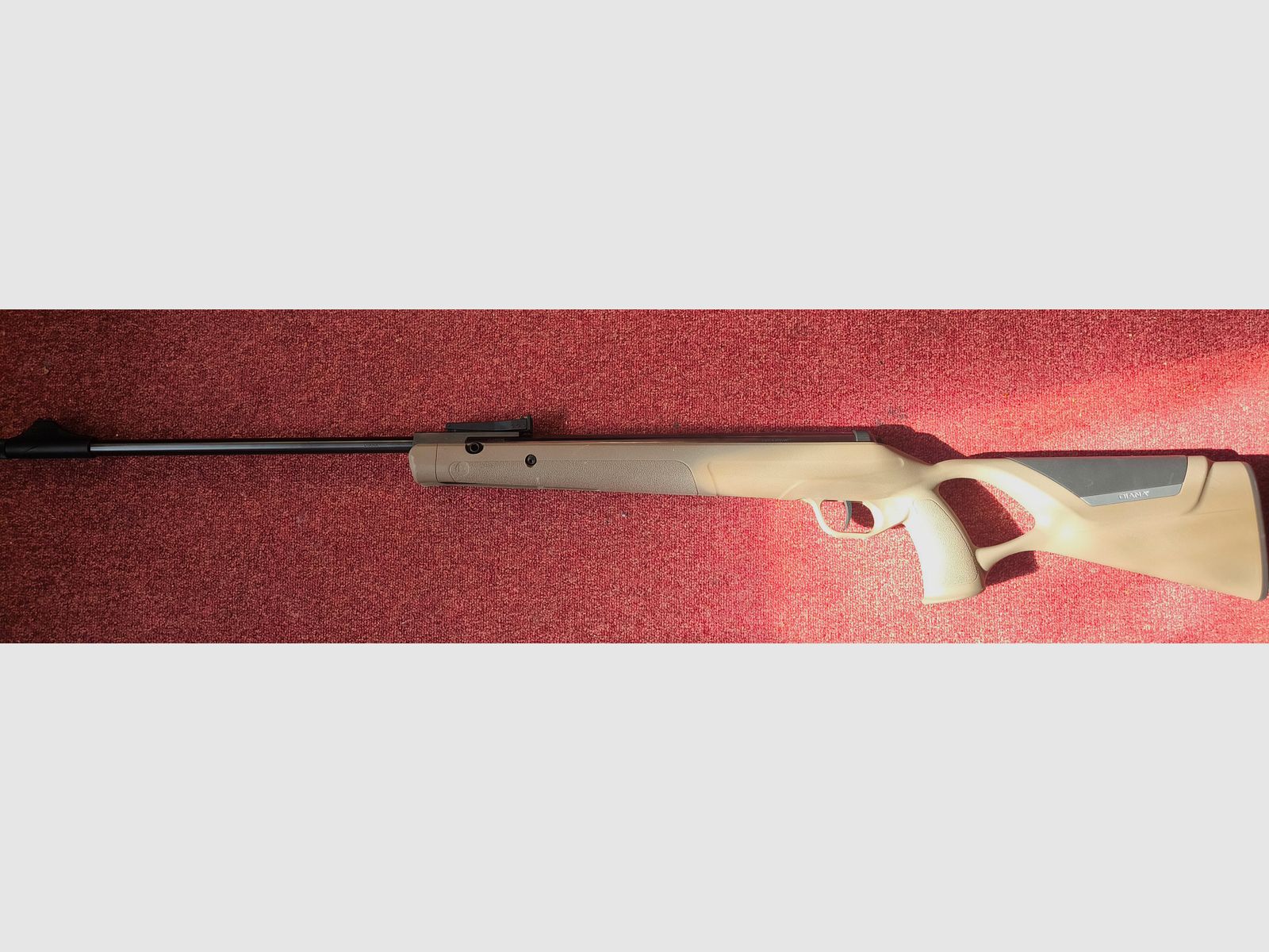 Diana 34 EMS special edition Lawrence of Arabia with the number 275 of 500 produced pieces, color sand, caliber 4.5mm, unfired & visually as well as functionally in impeccable top condition, like new!!