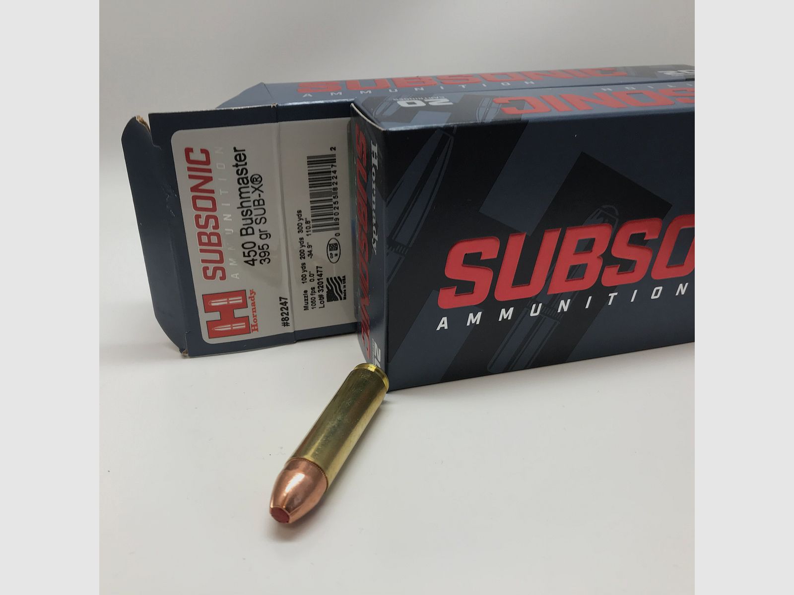 Hornady 450 bushmaster SUB-X