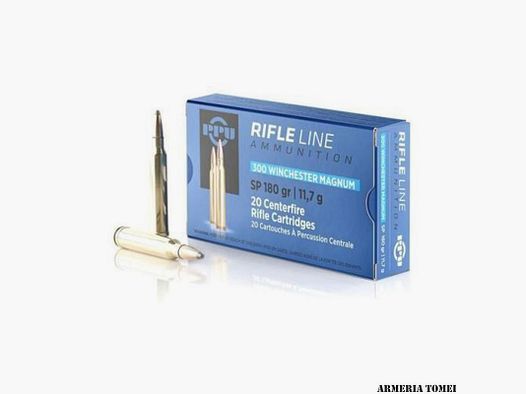 PPU PARTIZAN – 300 WINCHESTER MAGNUM SP 180gr | 11,7g
