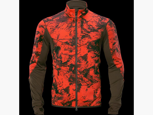 Härkila Herren Fleecejacke Wildboar Pro Camo AXIS MSP® Wildboar Orange/Shadow Brown