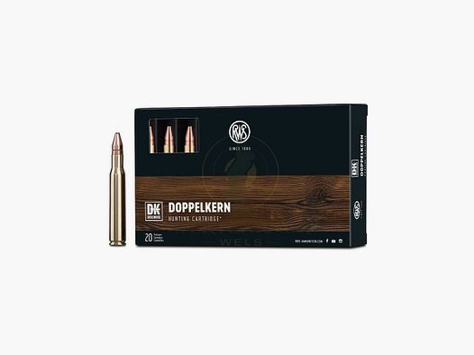 RWS .30-06 Sprg. Doble núcleo 10,7g/165gr, 20 ud./Pkg.