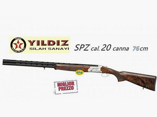 YILDIZ Bockdoppelflinte SPZ Kal.20 mag. 76 cm
