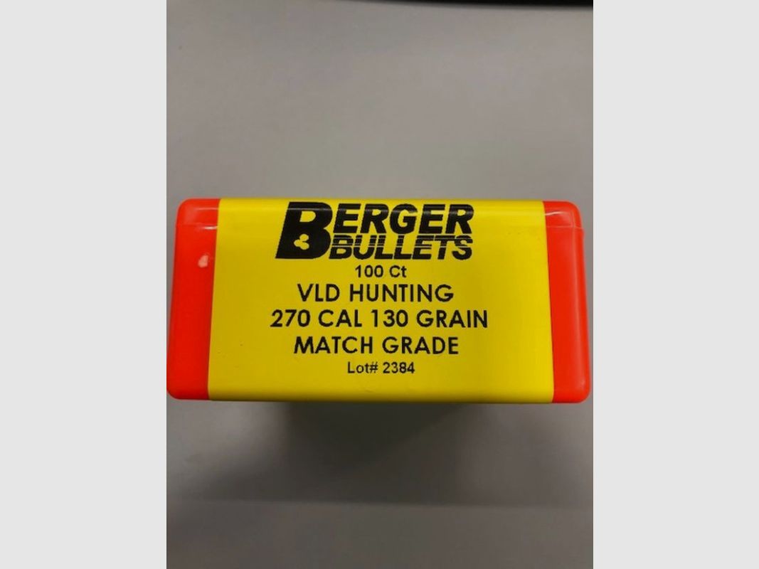 BERGER BALAS C 270 GR 130 VLD HUNT, imagen 1 de 2