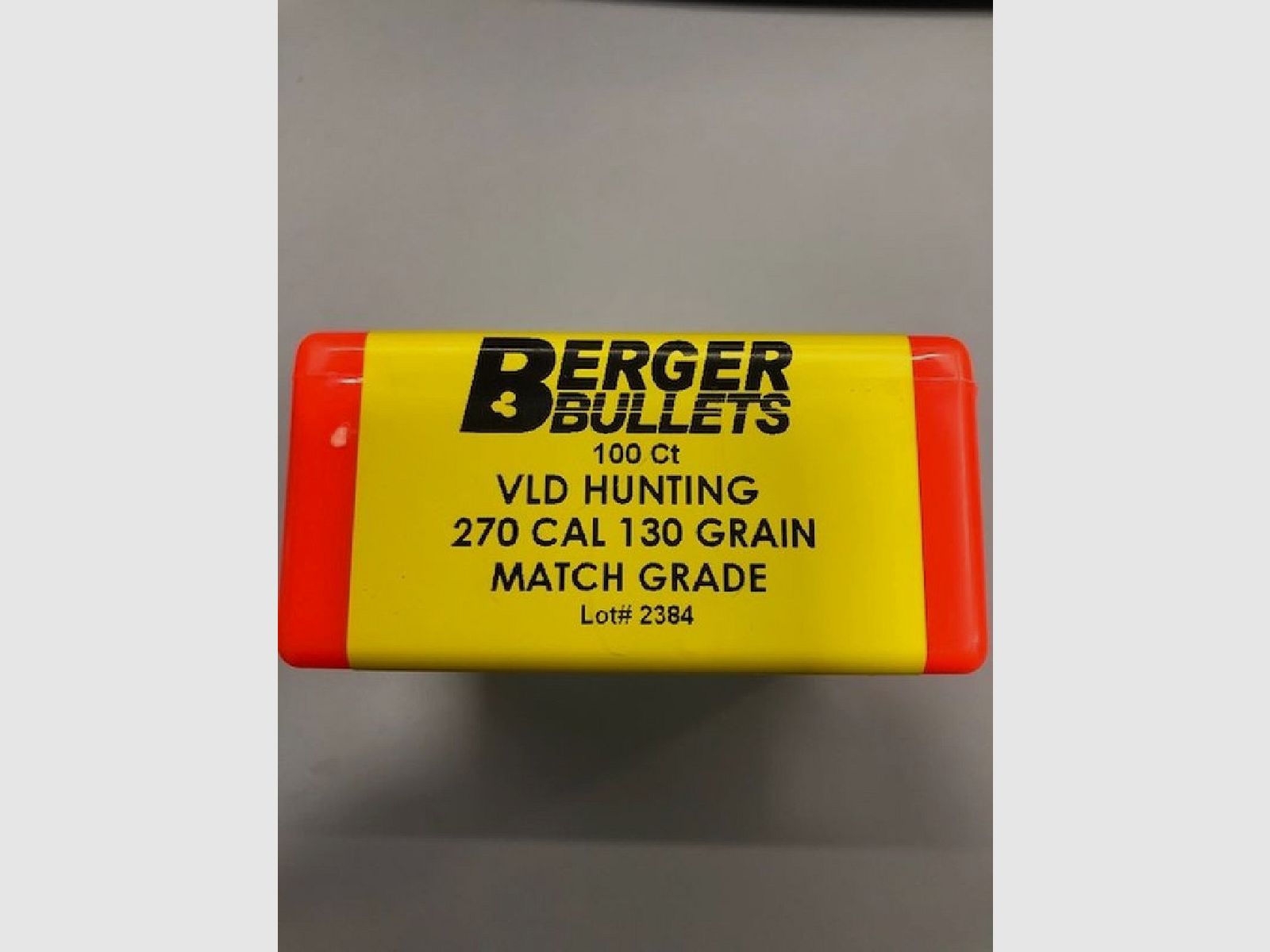 BERGER GESCHOSSE C 270 GR 130 VLD HUNT, Bild 1 von 2
