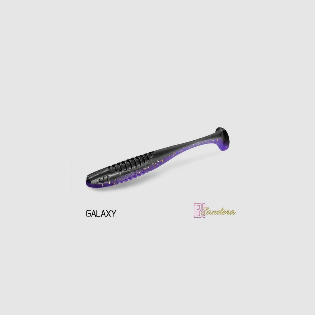 Groß-Set - Gummiköder Delphin ZANDERA FlexiFLOAT UVs 12cm - 30 Stück - Farbe GALAXY