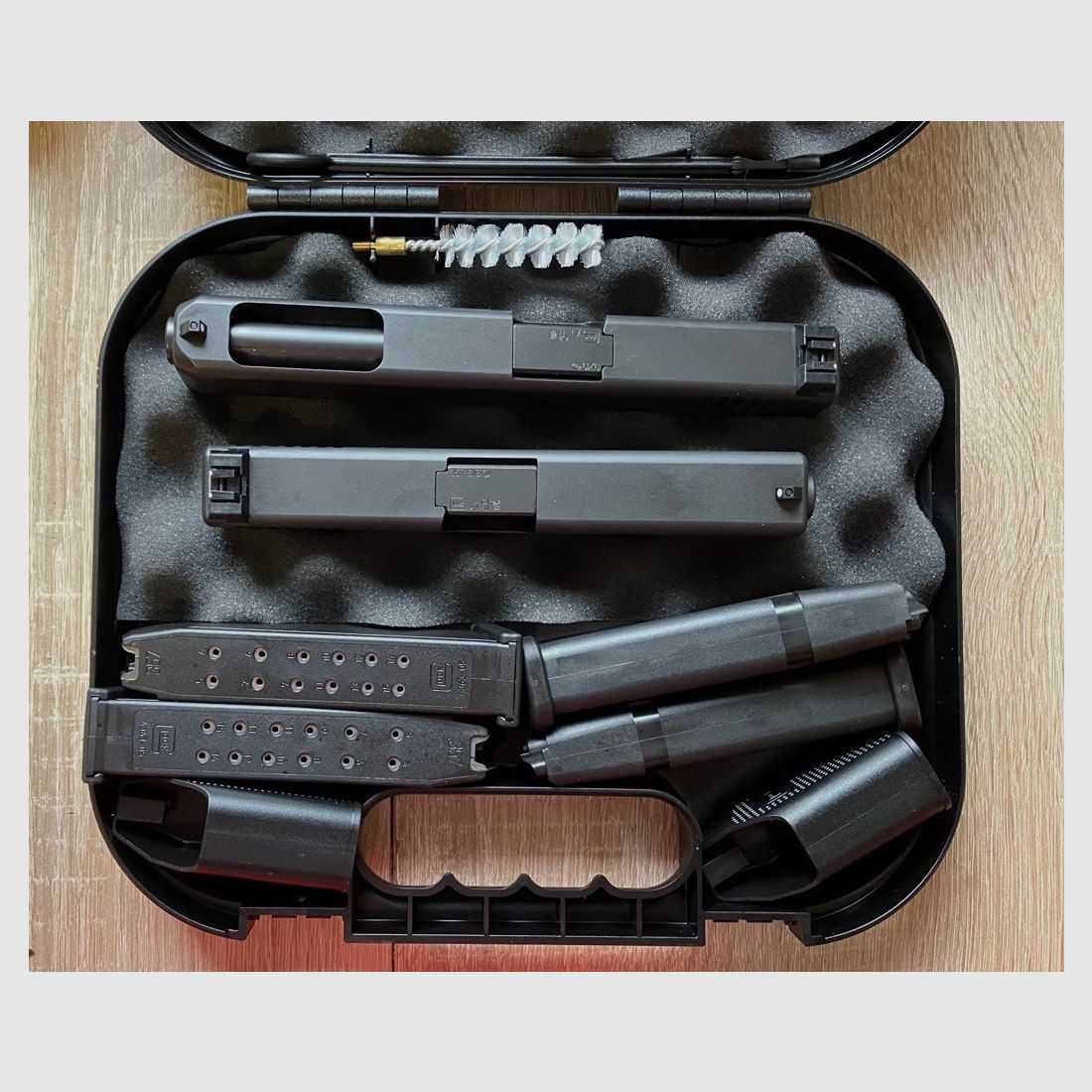 Wechselsystem für Glock Pistolen:  Gen4 / Gen5 / MOS Fast jedes Modell möglich! 17 19 21 26 30 31 32 34  44 45