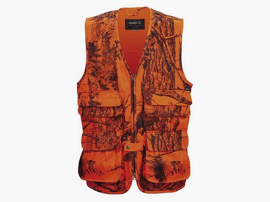 Chaleco Gamo Becada Vest Naranja Flúor