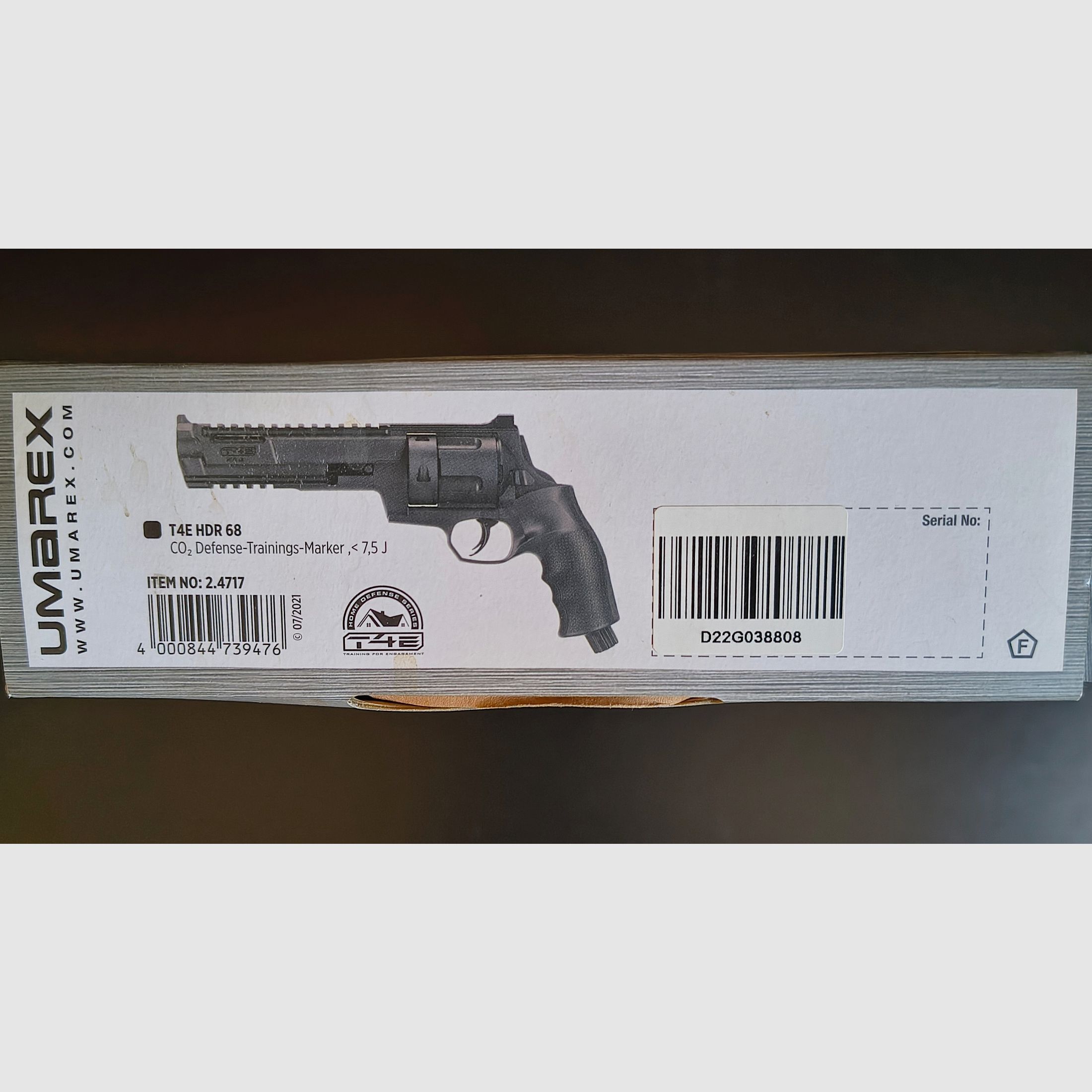 Umarex CO2 T4E "HDR68" Ram Revolver Kaliber .68 mit viel Zubehör
