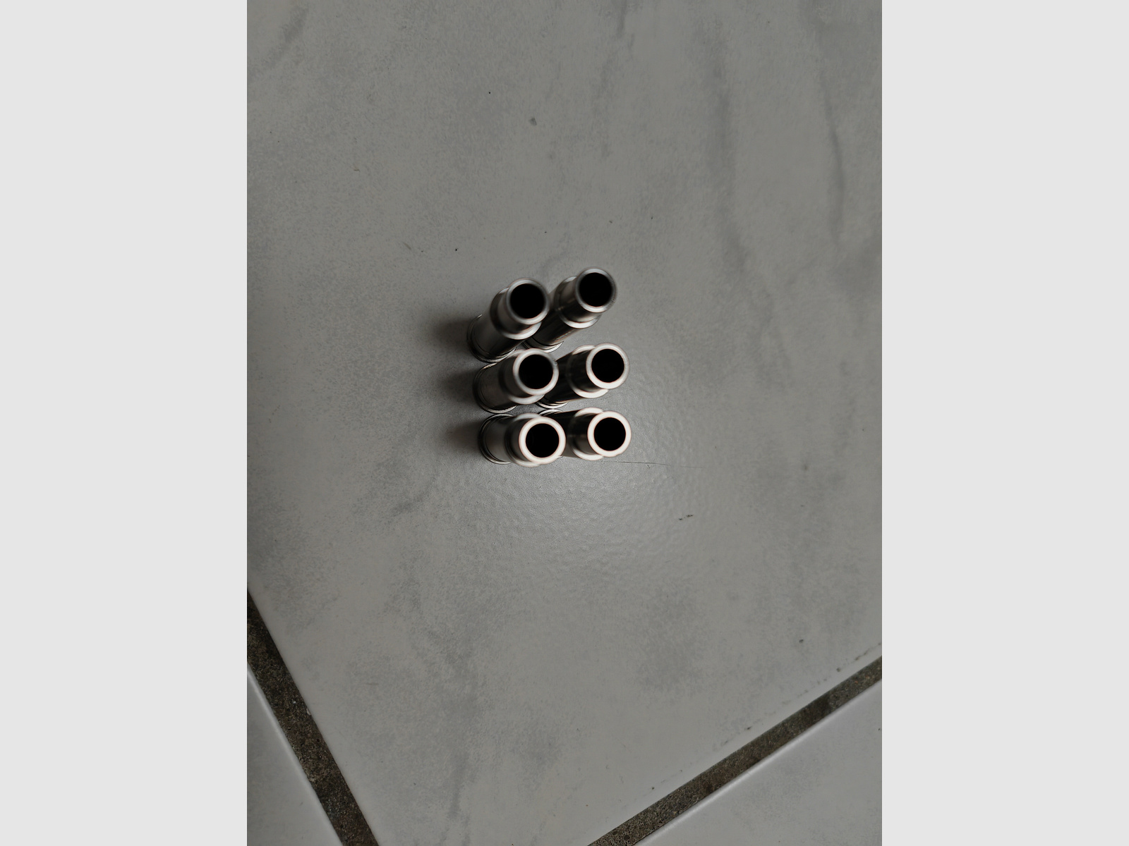 6x LEP Edelstahl Pufferpatrone für abgeschlagene Kartuschen passend für ME Bull Barrel und/oder ME Single Action Army SAA Revolver