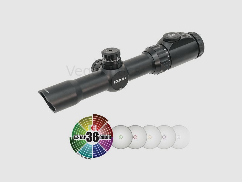 UTG 1-8x28 CQB-Jagd Zielfernrohr Circle-Dot