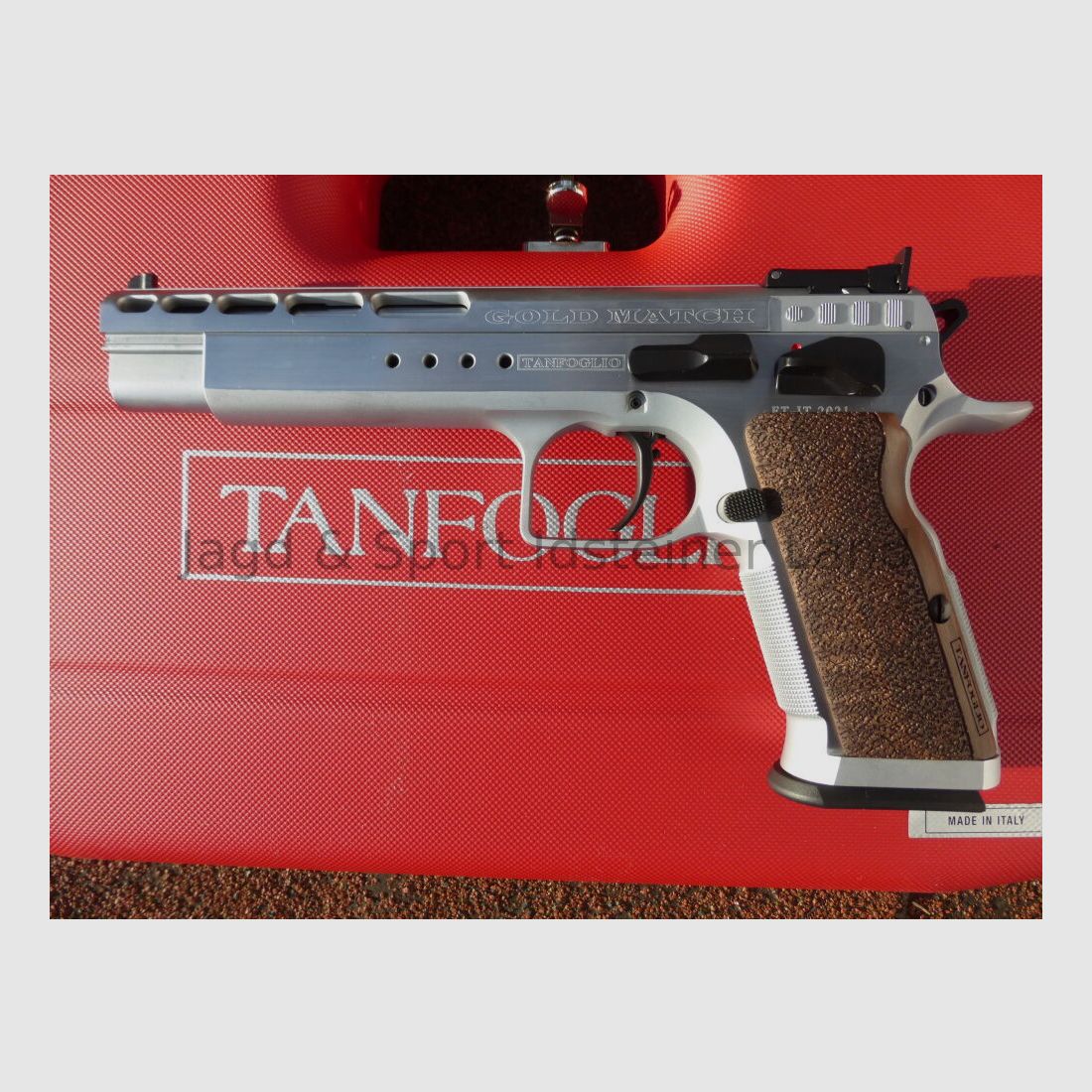 Tangfoglio Gold Match BDS incl. interchangeable systems 9mm Luger & .22lr