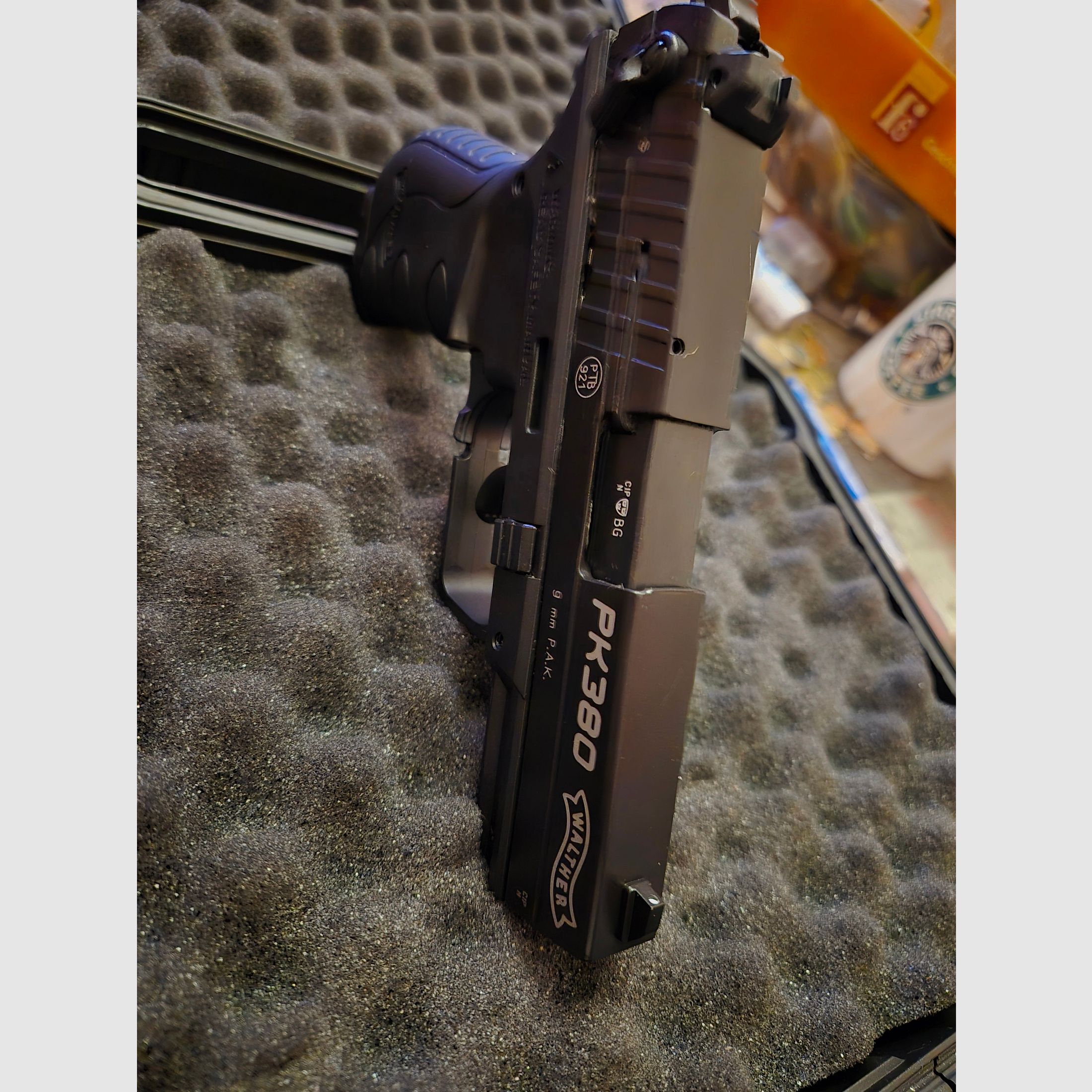 PK 380 --- CONDITION= NEW --- 9mm P.A.K --- UNFIRED --- UNPLAYED ---