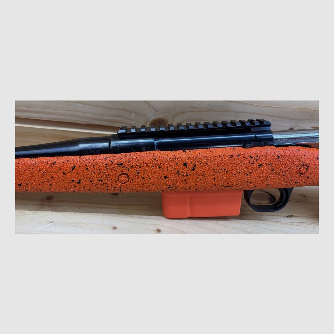 Heym SR30 Charger in .308 Win. mit Picatinny und 2 seitlichen Riemenbügelös .308Win
