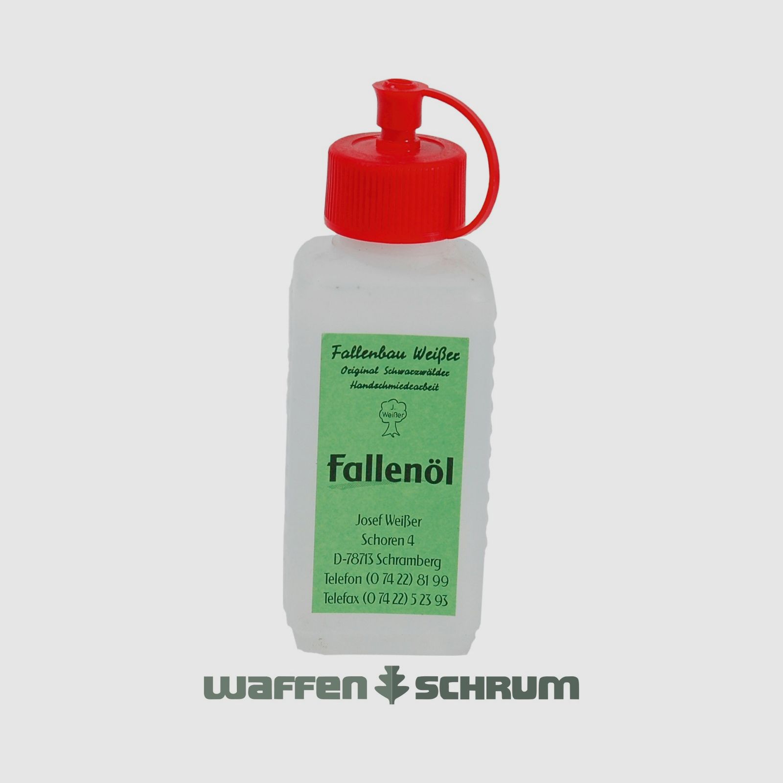 Fallenbau Weißer Fallenöl geruchlos