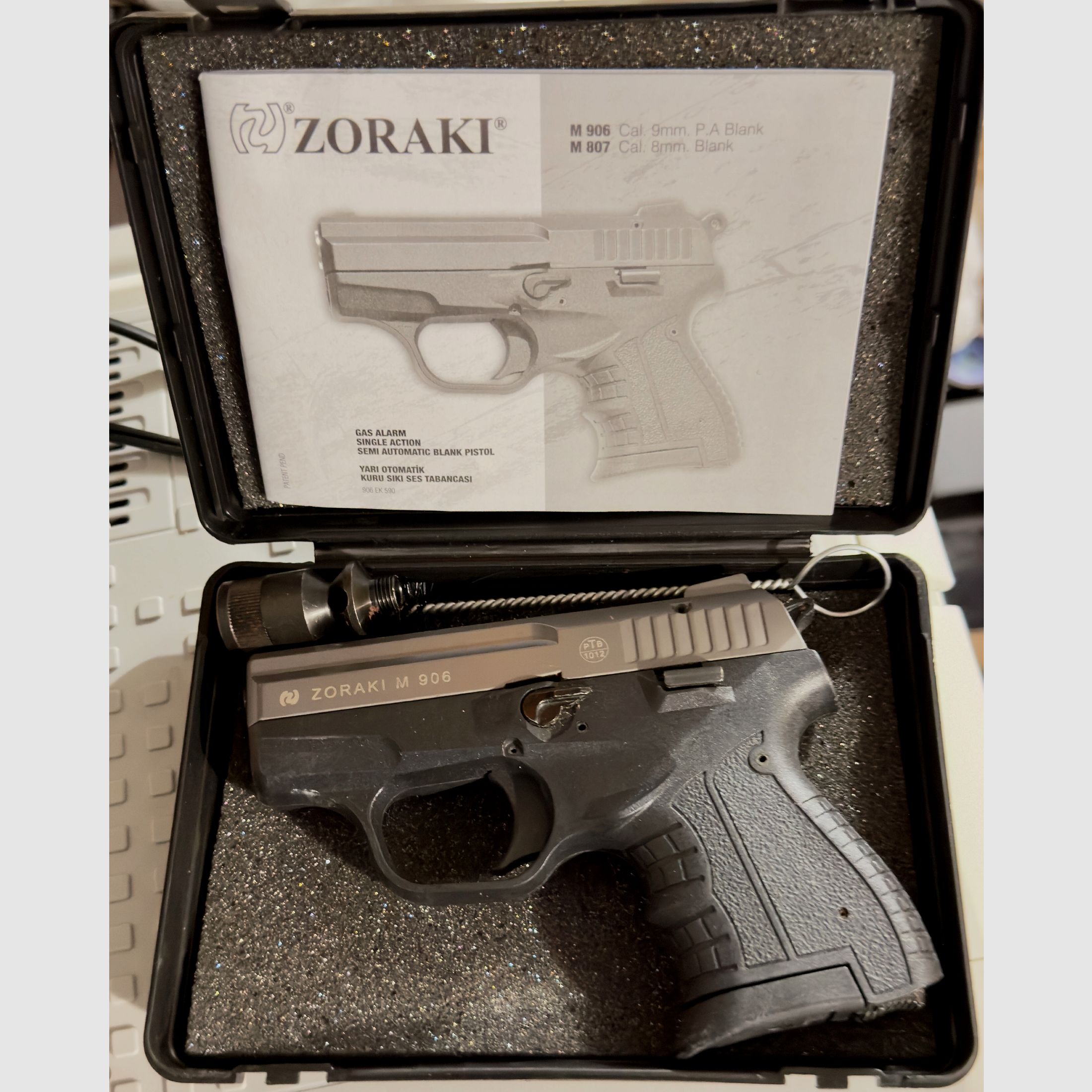 Zoraki 906 9mm P.A.K. titan