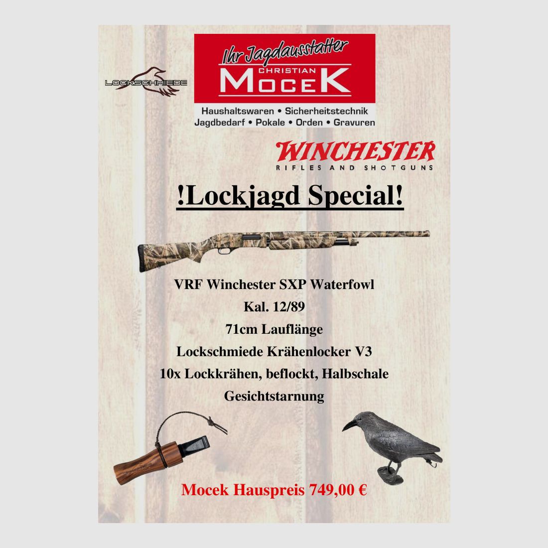Winchester SXP Waterfowl, 71cm, Lockjacht speciaal