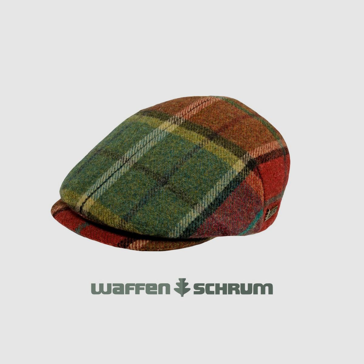 Berretto sportivo Hanly in lambswool verde