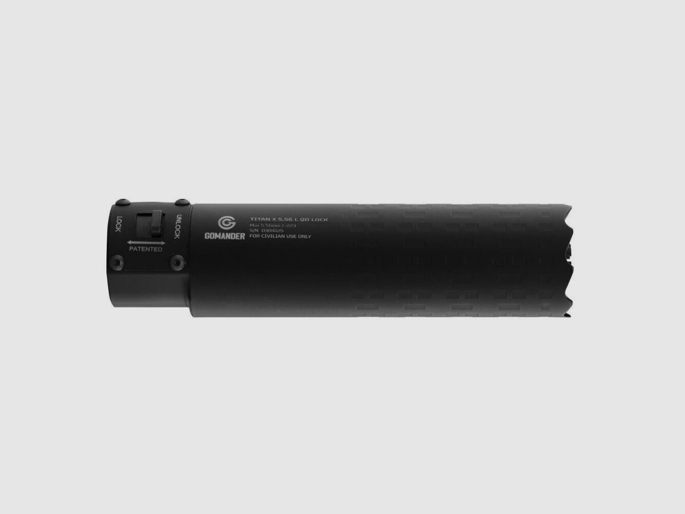 Silencieux Gomander Titan X 5.56 L QD Lock, image 4 sur 7